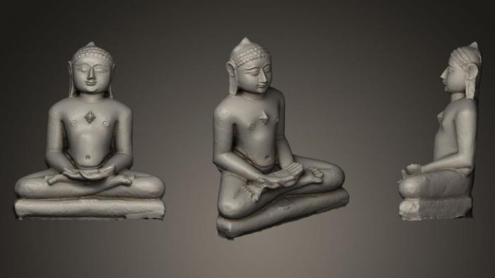 Buddha figurines (STKBD_0033) 3D model for CNC machine